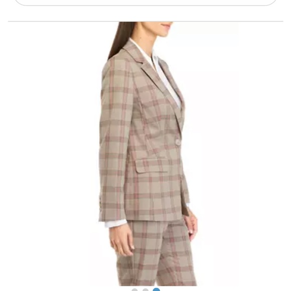 The Limited Plaid Blazer NWT Size 8 FALL PLAID - Picture 3 of 8